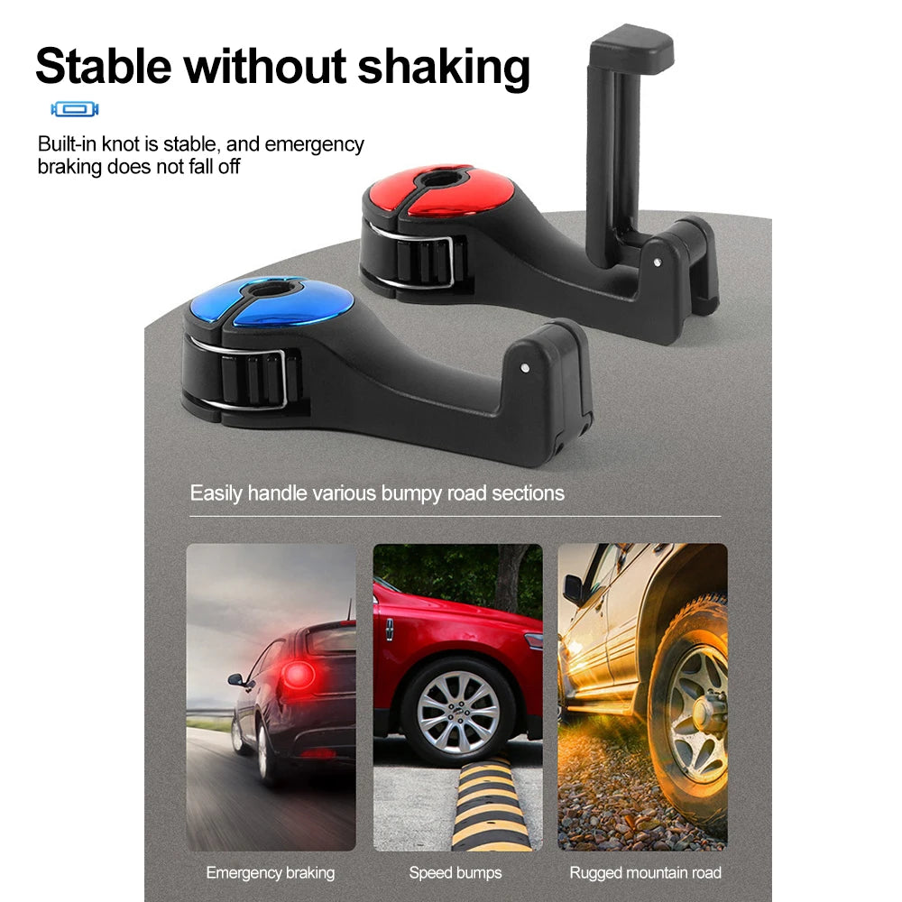 Universal Auto Halterung Haken Multi-Funktion Hängen Aufbewahrung Handy Halter Rücksitz Aufhänger Haken Für Tasche Geldbörse Tuch Lebensmittel