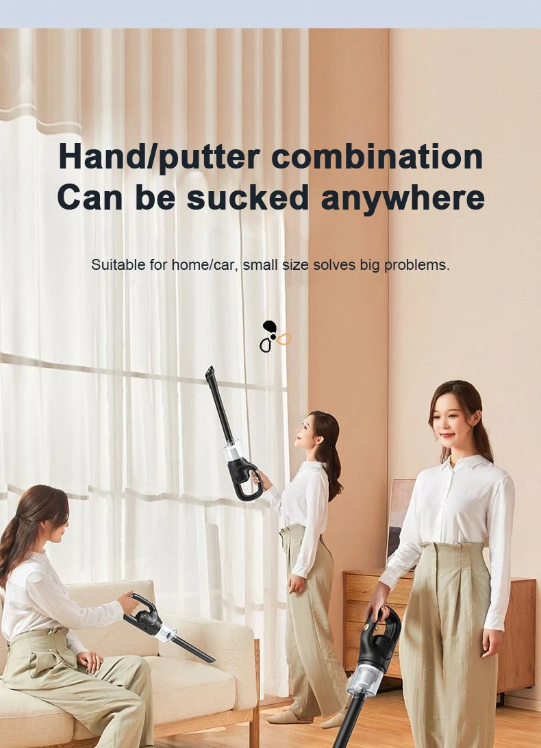 Cordless rechargeable automatic vacuum cleaner for cars sofas and mini vacuum cleaners for pets