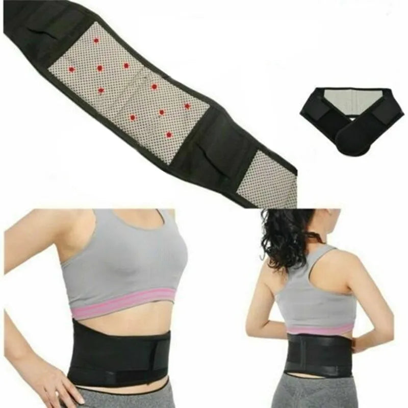 Taille Unterstützung Frauen Einstellbar Selbst Heizend Magnettherapie Rücken Taille Unterstützung Gürtel Lendenwirbel Stütze Massage Band Gesundheitspflege