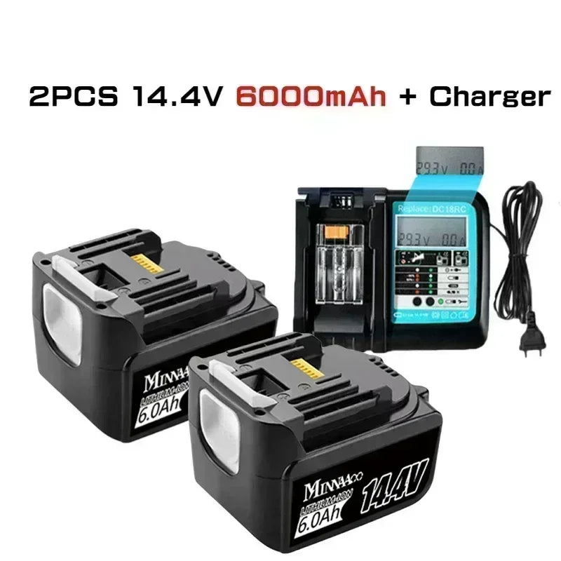MINNAAOOC BL1430 LiIon Ersatzakku - 14.4V 6000mAh 700g