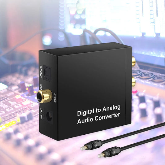 Audio-Konverter 2025: 192KHz Digital To Analog Converter Coaxial SPDIF RCA 3.5mm Optical DAC Decoder Collection