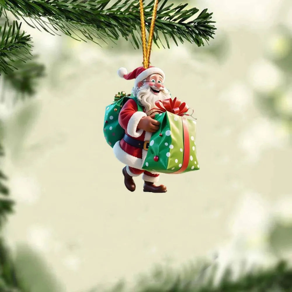 Choice Santa Set Festliche Kugeln - Inhalt 7, Größe 8 cm, Kunststoff