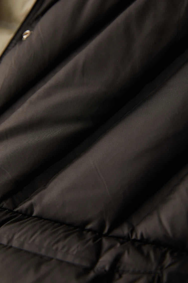 Janveny Ultralight Down Mantel - Gr M Kapuze Doppelseitig