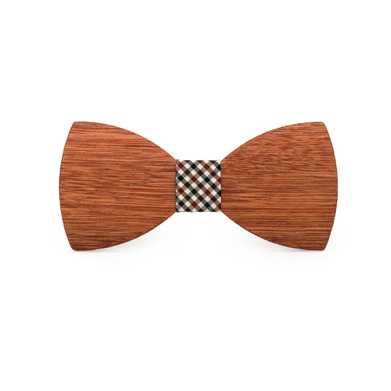 Novelty Design 3d Wooden Tie Pocekt Square Cufflinks Fashion Wood Bow Tie Wedding Dinne Handmade Corbata Wooden Ties