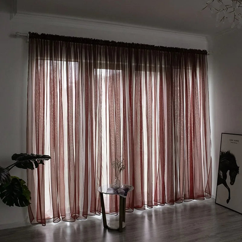 Zhejiang Vorhang Transparent - 100x200cm Polyester 1Stk
