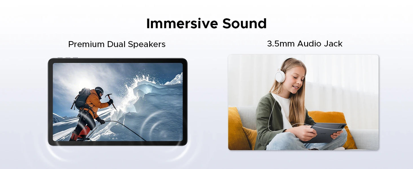 DOOGEE U12 Ultra Dünn - Speicher 128GB Akku 9000mAh Display 12 Zoll