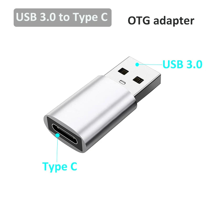 OTG-Adapter Typ C zu USB3.0 - Hochleistungs-Verbinder für Laptop und Handy