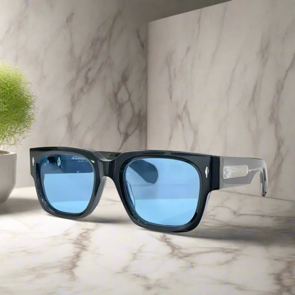 Jacques Marie Mage ENZO retro bold sunglasses new solid colorways