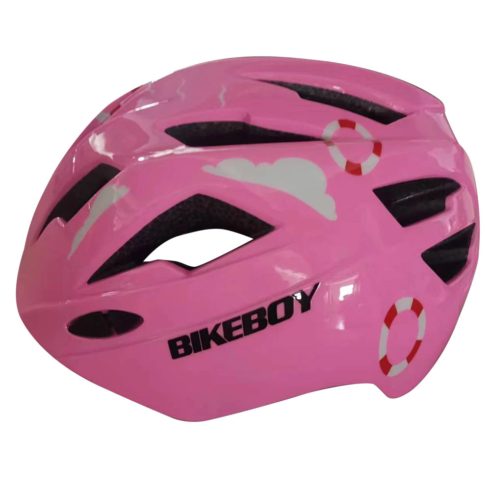 Kids Cycling Helmet Adjustable Bicycle Helmet with Taillights Lightweight Scooter Balance Bike Helmet Children Riding Equipment