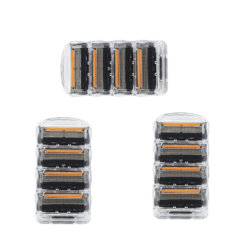 NONEM Rasiermesser Fünf Schicht Klinge - Edelstahl Kopfbreite 5 cm