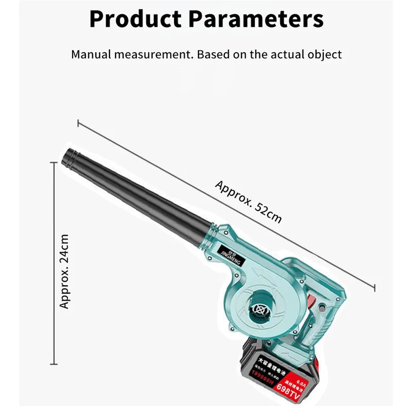 Elektrisch Luft Gebläse Garten 2025 - Kabellos Staubsauger Staub Computer Sammler - Handheld Power Werkzeuge Makita Batterie