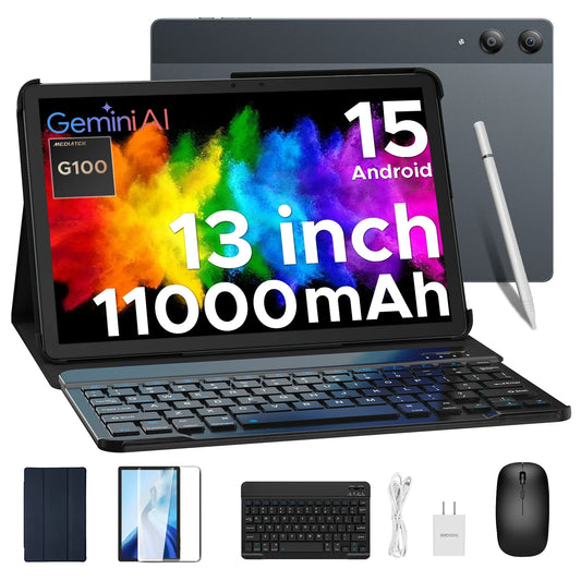 DOOGEE Tab E3 Pro 2-in-1 Tablet-PC - 256 GB ROM, 11000 mAh, 13 Zoll