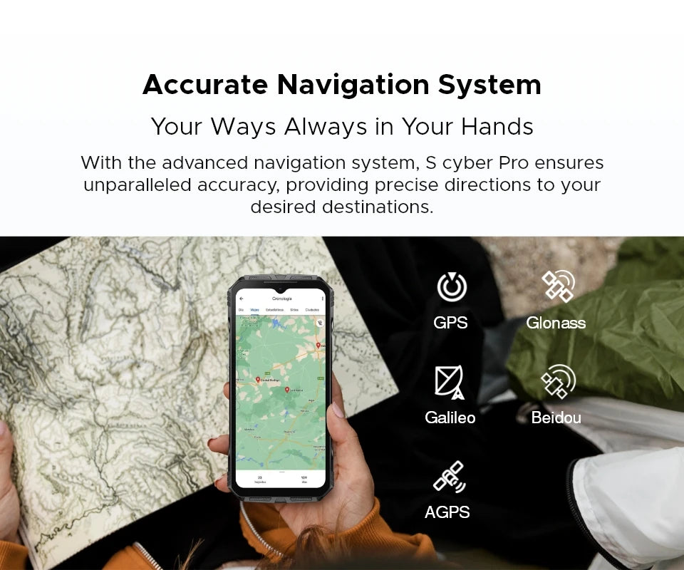 Doogee S Cyber Pro Robustes - 10800 mAh, 33W, 6.6 Zoll