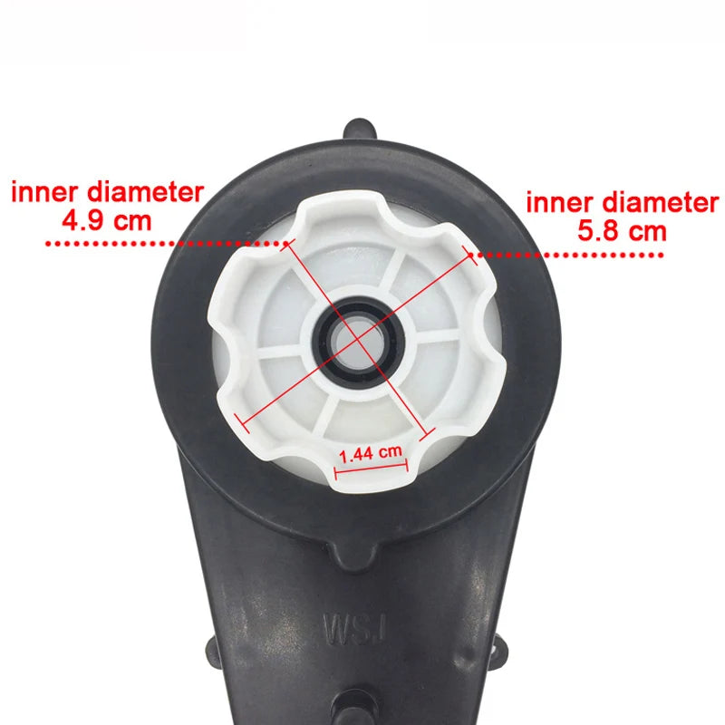 Children electric car high-speed motor, Reducer with metal gears,550 12V 30000rpm motor for kid's ride on car