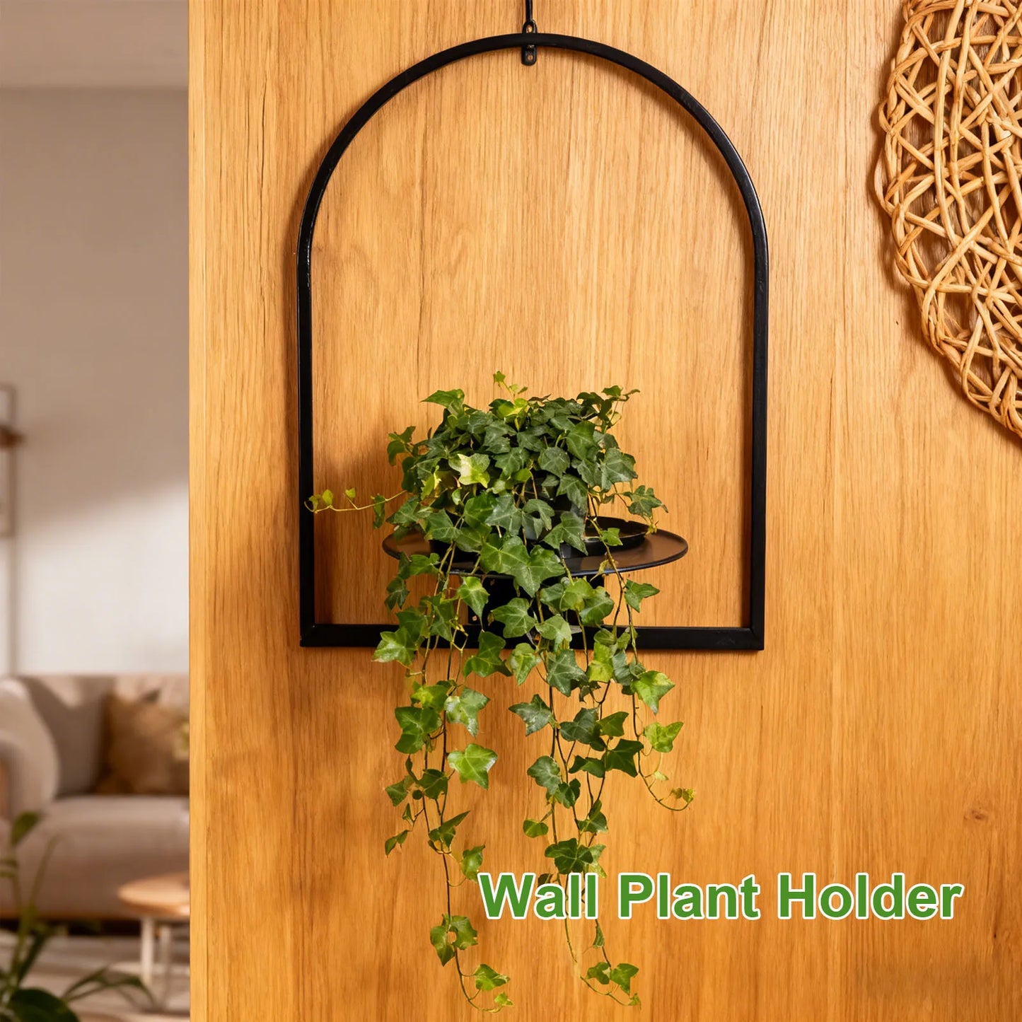 GrünDesign Wandpflanzenhalter Eisen Wandmontage InnenAußenbereich