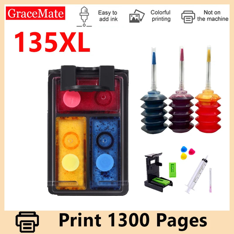 GraceMate 131XL 135XL Nachfüllpatrone - XL Kapazität