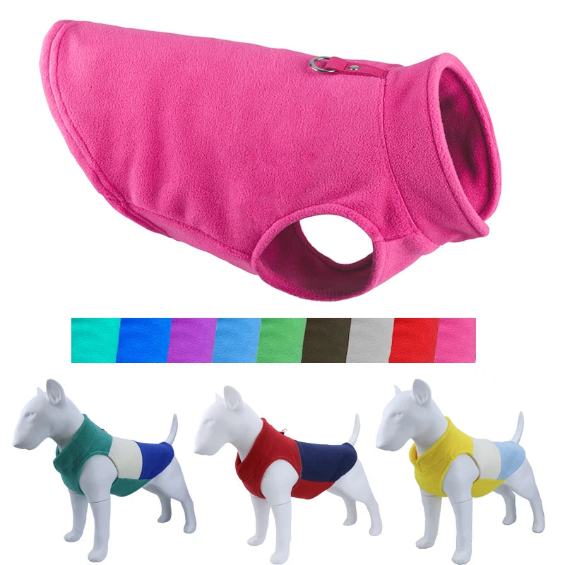 Winter Fleece Hundekleidung 2025