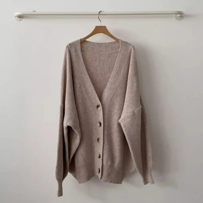 XIBUSANACN Cardigan Sweater Coat - Größe Regular, Loose