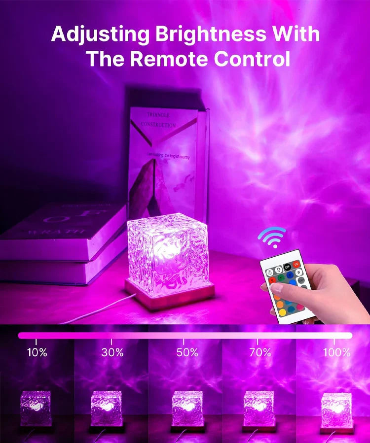 Aurora light projector – mood lamp for bedroom, bar, or restaurant