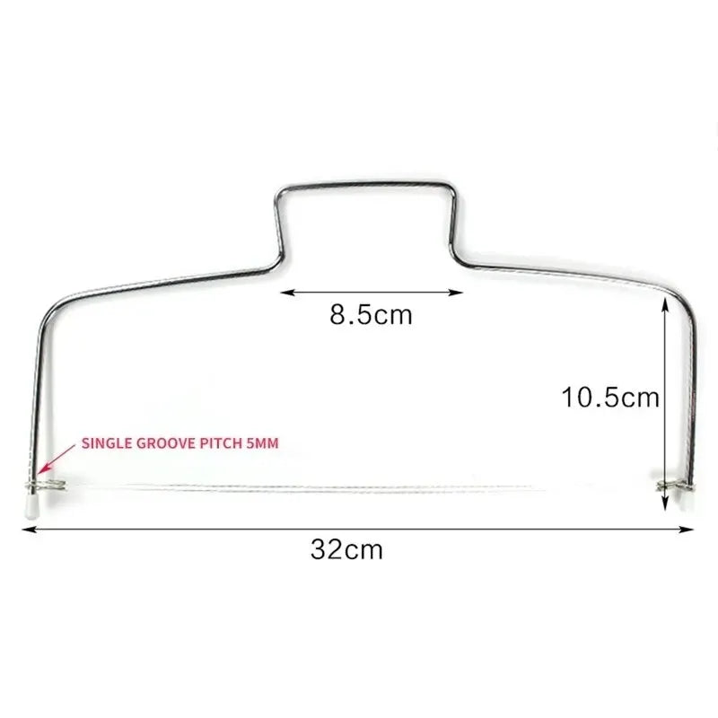 Other Höhenverstellbarer Torten Schneider - Edelstahl 30cm