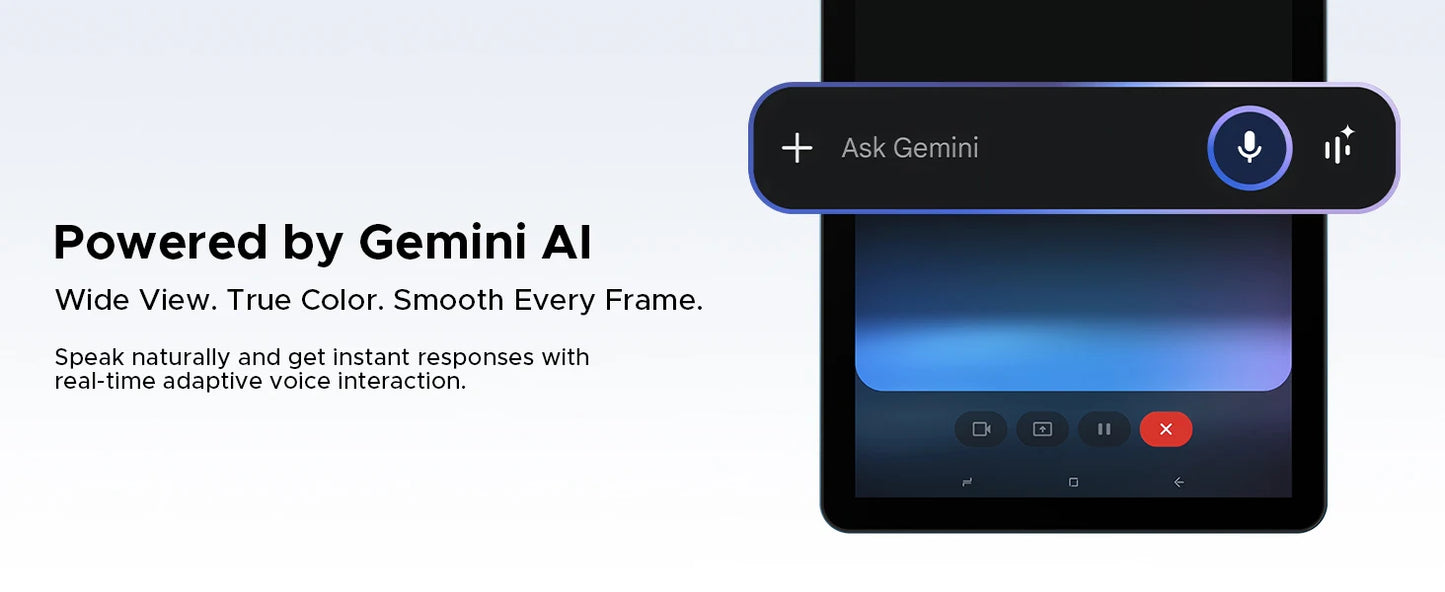 DOOGEE Tab G5 Gemini AI - 128GB ROM, 7500mAh Akku, 10,1 Zoll Display