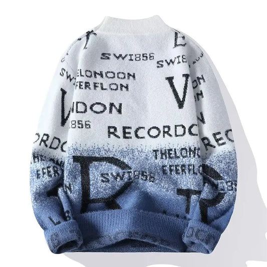 Sweater warm high quality top fashion pullover