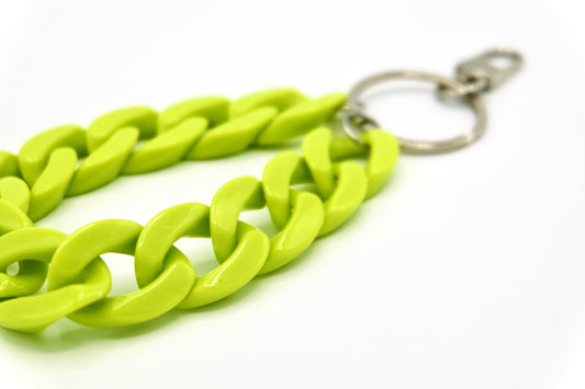 Schlüsselanhänger mit Karabiner Limone