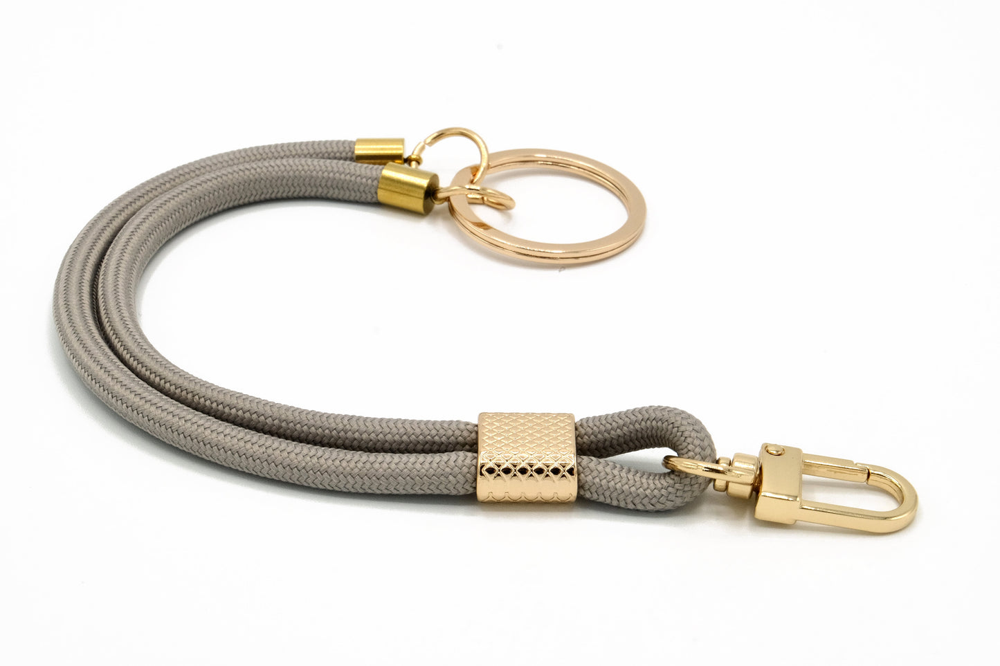 Schlüsselanhänger mit Karabiner Schlamm