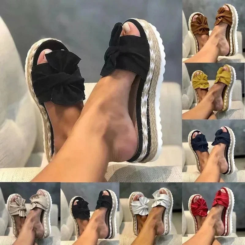 Sandals Women Heels Sandals with Wedges Shoes for Women Platform Sandals Summer Slippers Sandalias Mujer Elegant Summer Shoes