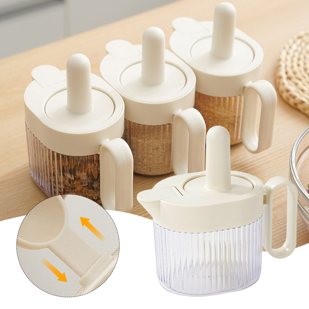 Aihogard SpiceJar Teleskoplöffel - 200ml Plastik Kompakt