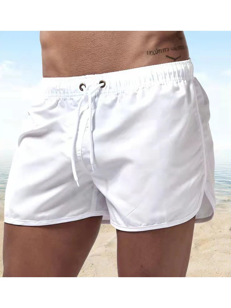 Herren-Schwimmschorts 2025 Sommerliche Badebekleidung Mann Schwimmanzug Schwimmhose Elegant Beach-Shorts Surfboard Männer Laufbekleidung Hose