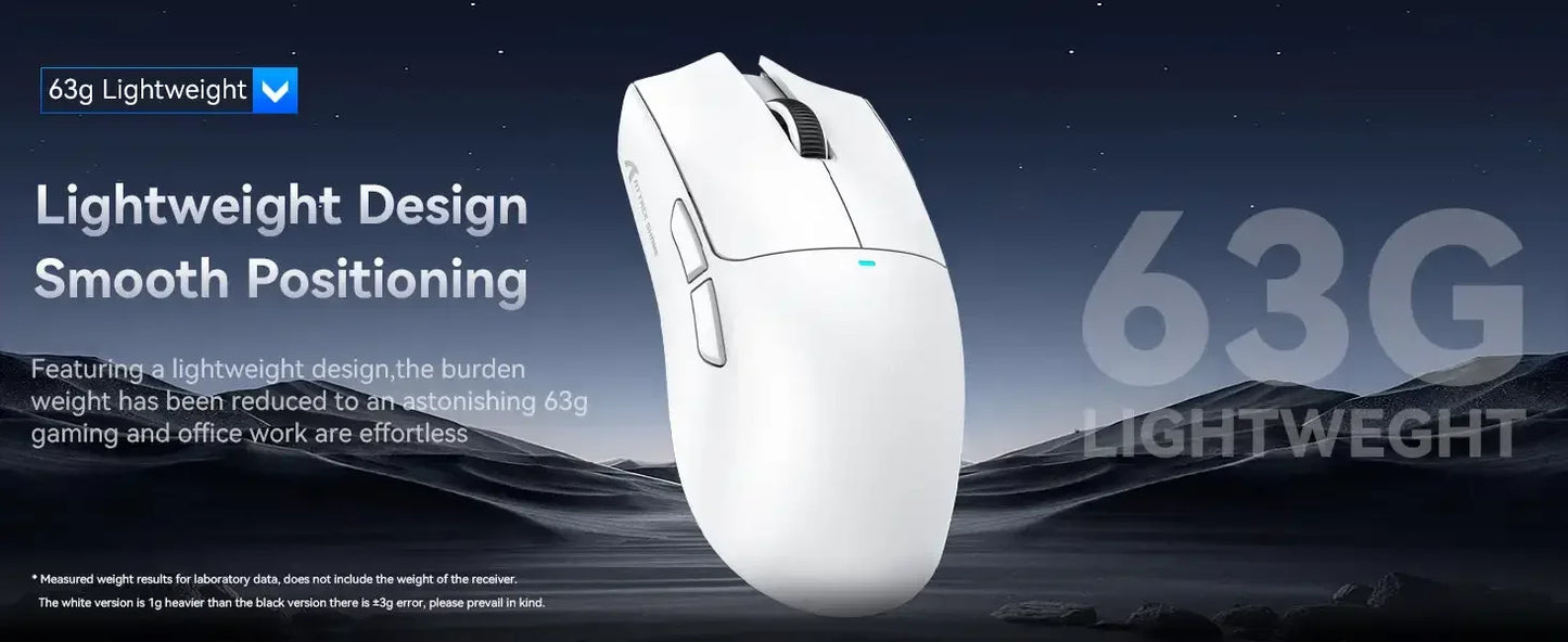 Gaming-Maus 2025: ATTACK-SHARK X11 Wireless - PixArt PAW3311 Collection