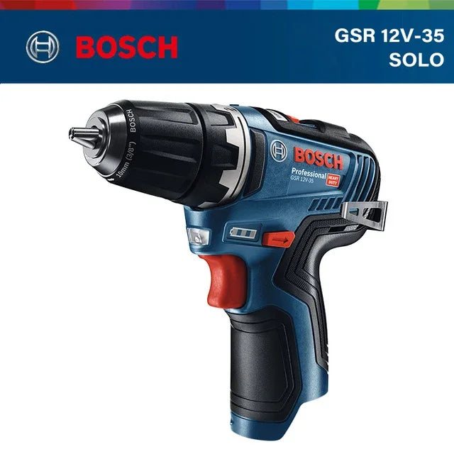 Bosch GSR 12V-35 HX Akku Schraubendreher Multi-Funktion Aufladbar Elektrobohrer Brushless Schraubendreher Heim Rotary Elektrowerkzeug