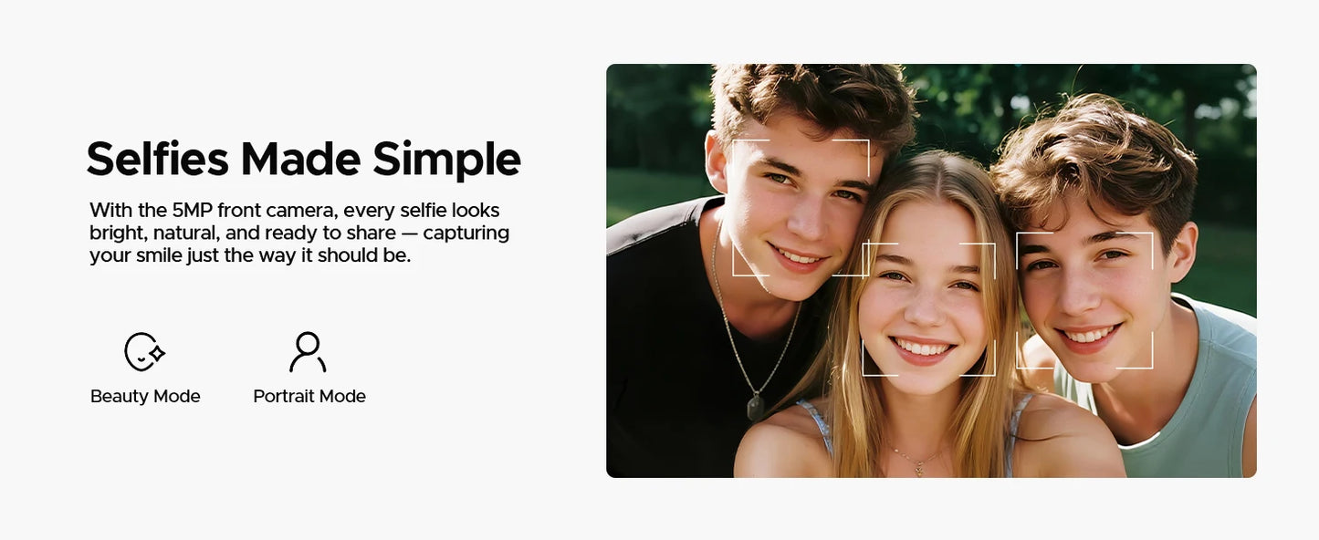 DOOGEE Note56X 6,56 Zoll Display - Akku 6150 mAh, CPU Unisoc SC9863A