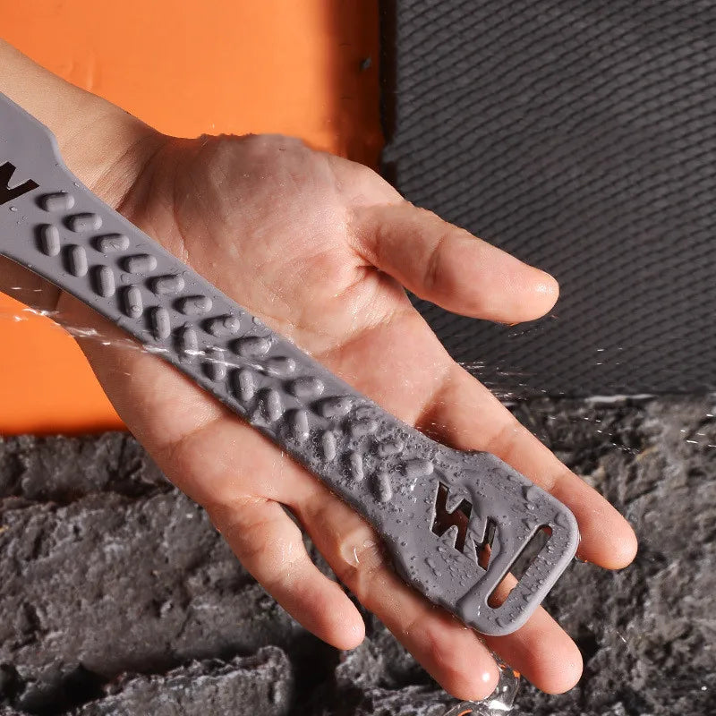 Knieschoner 2025: 1 Stück PVC Patella Gurt Knieschoner Support - Fitness Sport Gym Training Laufen Verstellbares Band Knieschutz