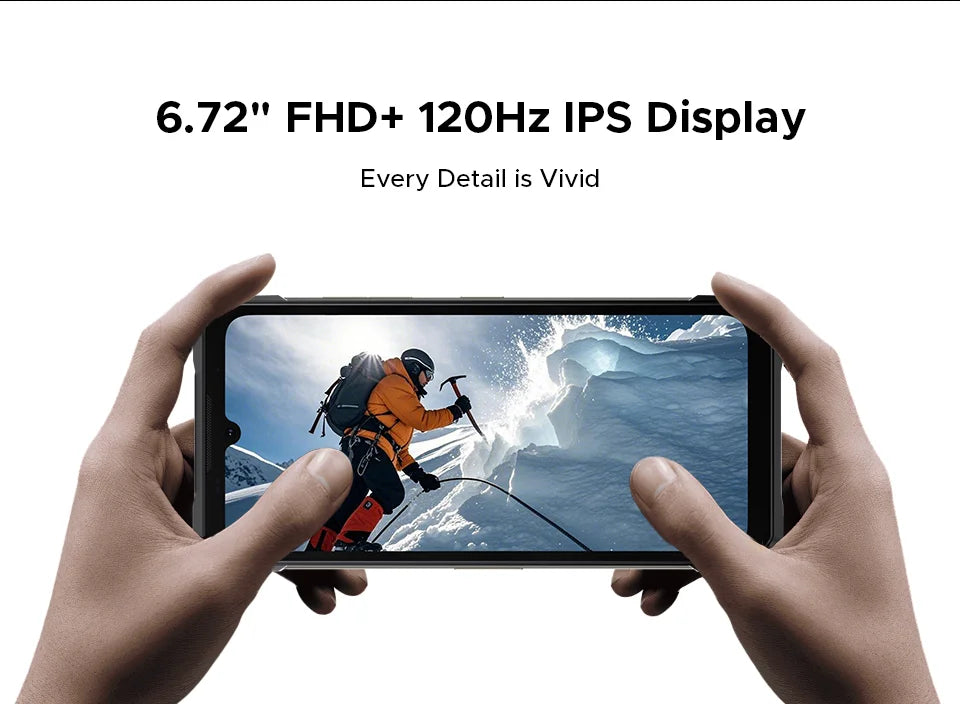 DOOGEE S200 Max Outdoor 5G - 22000 mAh Akku, 66 W, 6,72 Zoll