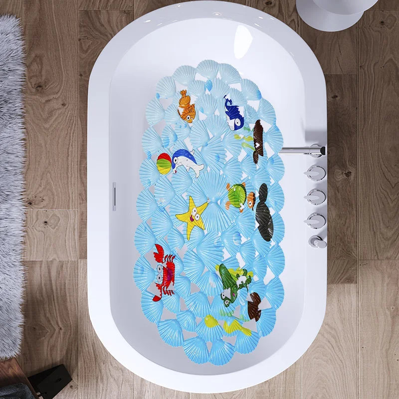Meijuner 150 Anti Rutsch Badewannenmatte - 38x68cm PVC