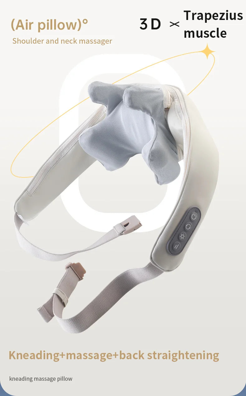 Foreverlily 26W Nacken- Und Schultermassagegerät - 2000mAh 26W 1,12kg