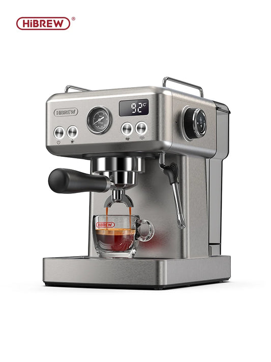 Espresso-Maschine 2025: HiBREW 20Bar Semi-Automatic H10A Temperatur-Einstellbar 58mm Portafilter Professional Barista Collection