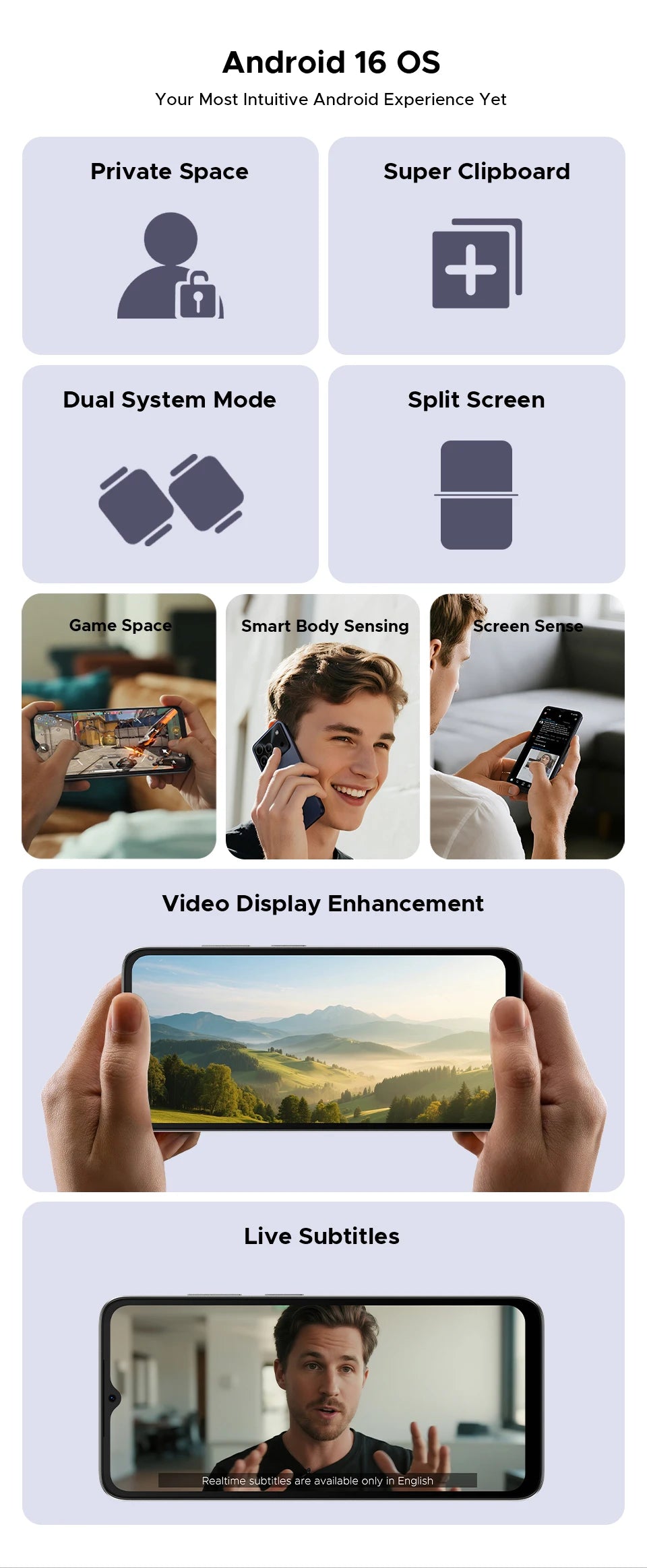 DOOGEE Note56 Plus Großer Akku - 6150mAh, 18W, 6,56 Zoll