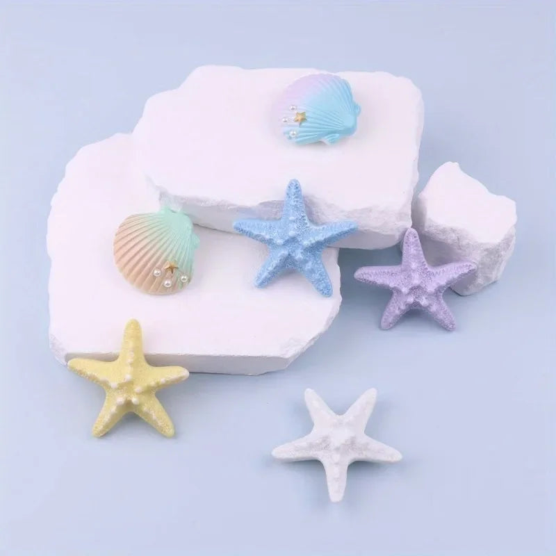 Beach Charms Bogg Bag Accessories EVA Rubber Handbag Fashion Waterproof Women Basket Pins Shell Buckles Badge Jelly Sac Bogg Bag