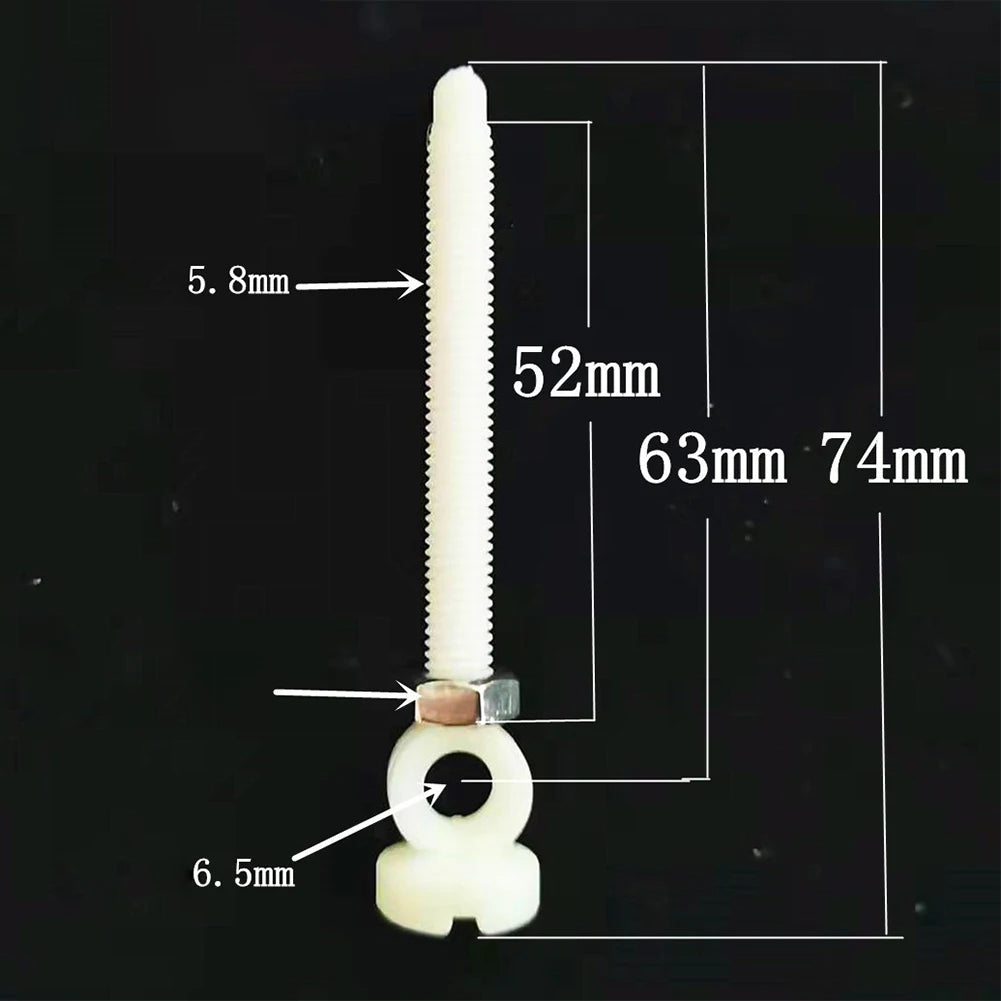 ANENG 62/74mm Ablaufschraube - Kunststoff Waschbecken