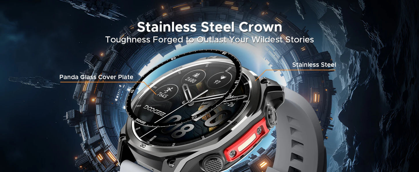 DOOGEE ANYWISE W1 PRO Gesundheitsmonitor - Batteriekapazität 380 mAh, 1,4 Zoll