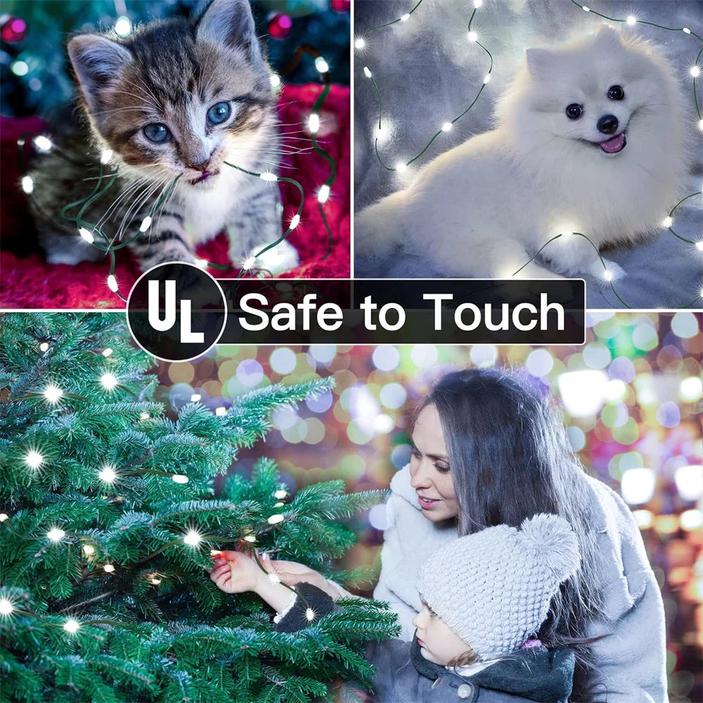 LichterGlow MärchenLichterkette - Kapazität 1000LED, Länge 6–10m