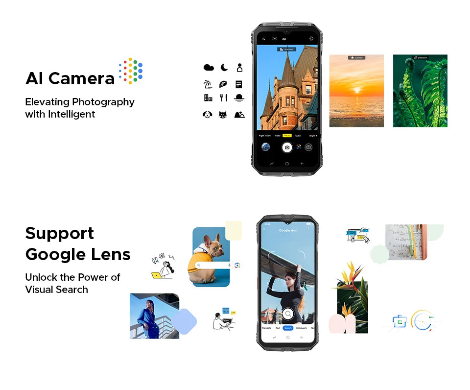 Doogee S118 Pro Robustes 5G Smartphone - 10800 mAh, 33W, 6,6 Zoll