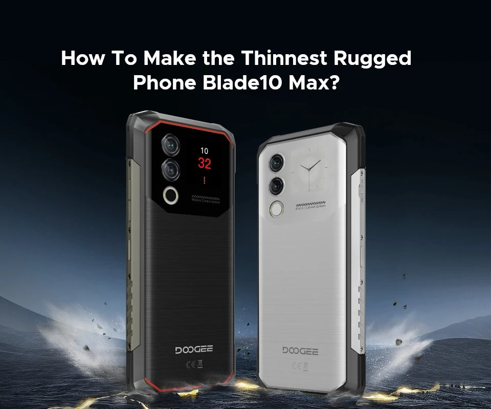DOOGEE Blade10 Max Robustes - 10300 mAh 18W 6,56 Zoll Display