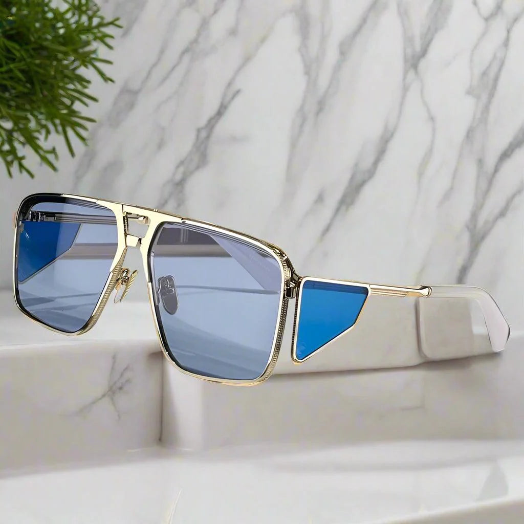 JACQUE MARIE MAGE,Assen alloy handmade sunglasses classical vintage