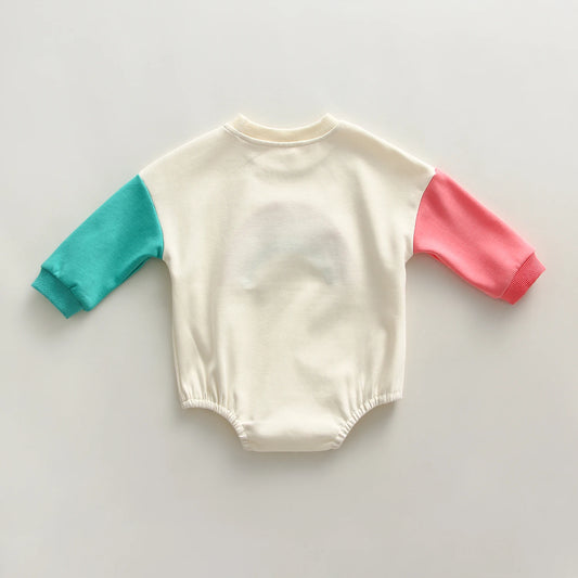 Jiangsu Bodysuit Stickerei O-Neck - Größe 0-12M Baumwolle