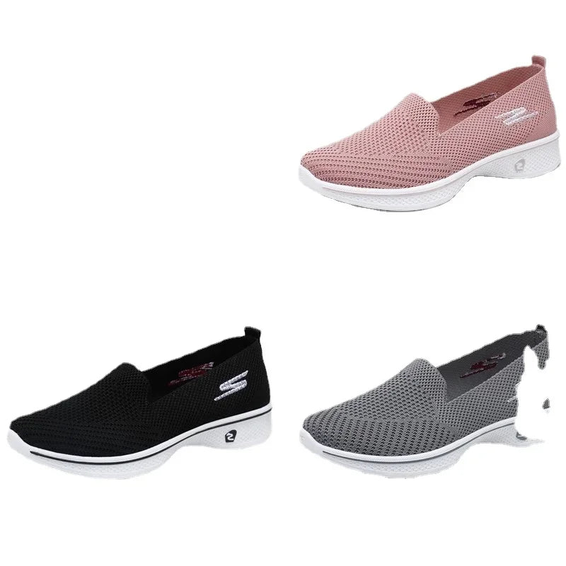 Women Fashion Shoes Flats Laides Breathable Loafers Casual Sports Walking Yoga  Zapatos De Mujer 2024 Zapatillas Mujer Sneakers