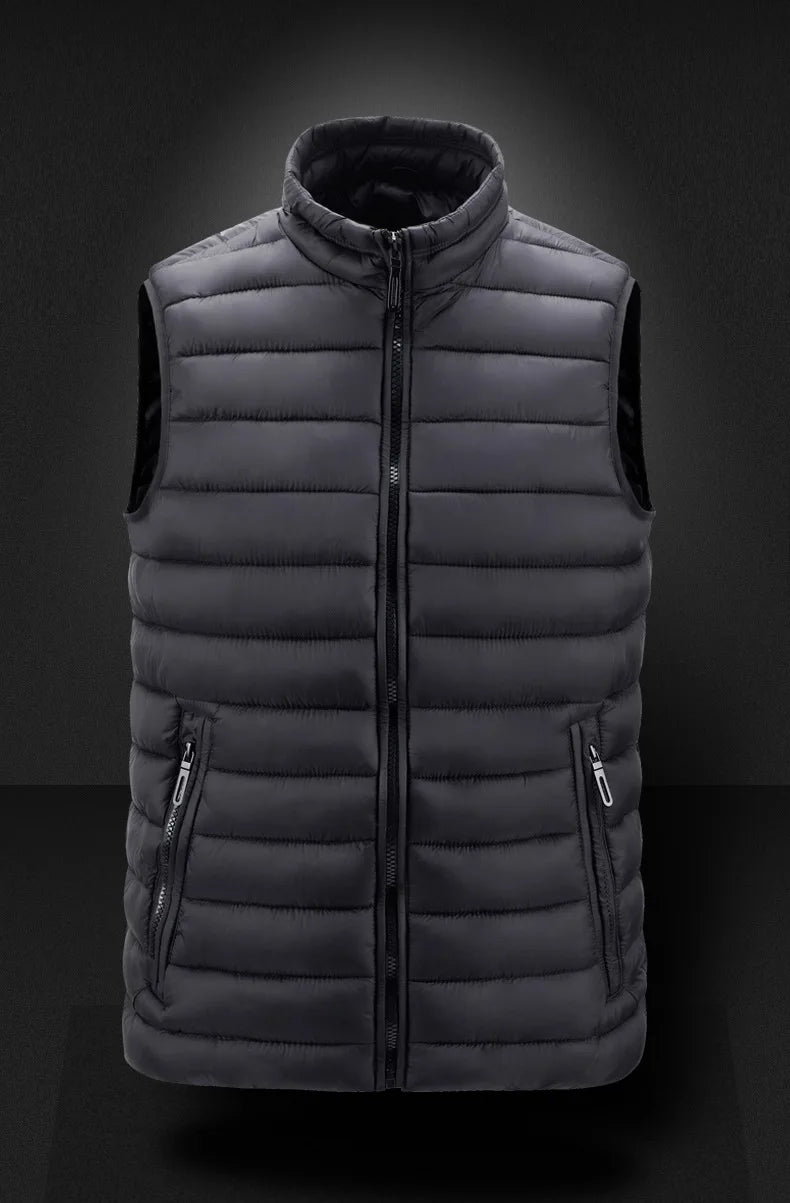 Neue Männer Weste Ultraleicht - 90% Daune, wasserdicht, Gr.L